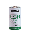 Saft LSH 14 Light 3.6V C Lithium Thionyl Chloride Battery (Multiple Configurations Available)